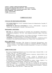 curriculum vitae - Sistema de Extension