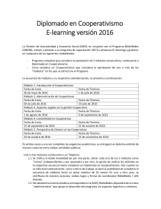 Convocatoria - División de Asociatividad y Economía Social