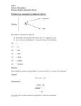 Potencia con exponente en números enteros