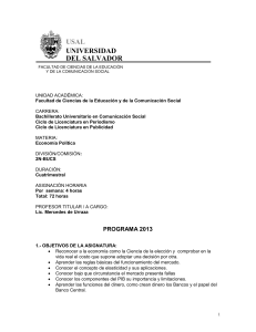 Economía Política - De Urraza