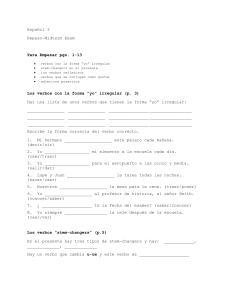 Español 3 Repaso-Midterm Exam Para Empezar pgs. 1