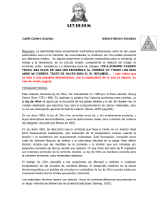 LEY DE OHM - fundamentosdebiolo2011