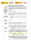 CONVOCATORIA PARA ACTIVIDADES FORMATIVAS