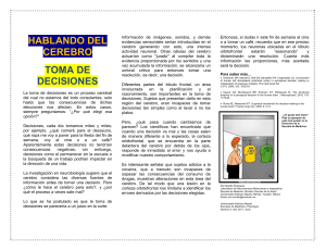 hablando del cerebro toma de decisiones