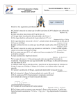 2) ¿Qué masa tiene una persona de 65 kgf de peso en