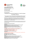 Convocatoria de prensa - Consejo General de Economistas