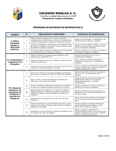 COLEGIOS SINALOA A. C. “Acredita su calidad educativa por la