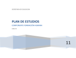 plan de estudios