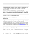 CONDICIONES Y REQUISITOS DEL EXPEDIENTE DSC/1824/11
