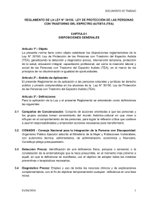 DOCUMENTO DE TRABAJO REGLAMENTO DE LA LEY N° 30150