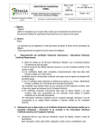 DCA-PG-006-IN-015 Requisitos sanitarios para la