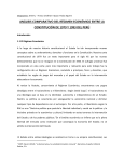 análisis comparativo del régimen económico entre la constitución