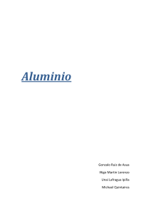 Propiedades mecánicas del aluminio