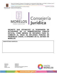 el gobernador constitucional - Gobierno del Estado de Morelos