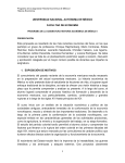 Programa de la asignatura Historia Económica de México I