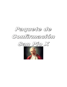 Confirmación en San Pío X