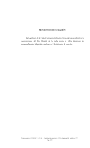 Nuevo Proyecto - Legislatura de la Ciudad Autónoma de Buenos Aires
