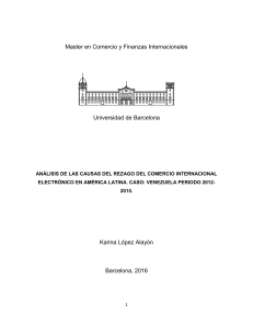 Venezuela período - Master en Comercio y Finanzas Internacionales