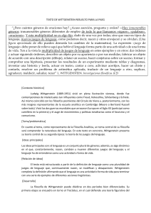 “¿Pero cuántos géneros de oraciones hay? ¿Acaso aserción