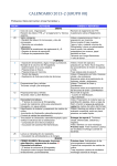 Calendario de actividades semestre 2015.2