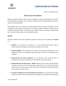 México, 31 de agosto 2015.