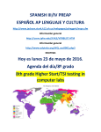 SPANISH III/IV PREAP ESPA&Ntilde;OL AP LENGUAJE Y CULTURA http