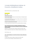 I Jornadas Multidisciplinares Andaluzas de Prevención y