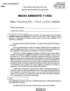 spanish edition living environment tuesday, june 11, 2013
