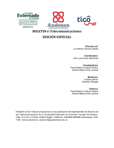 Boletín especial: II jornadas en tecnologías de la información
