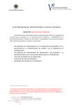 Aceptación de subvenciones - Vicerrectorado de Estudiantes