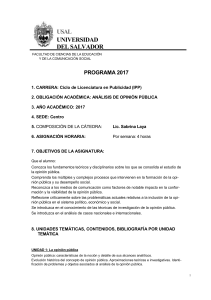 Portal Servicios USAL - Universidad del Salvador