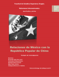 Relaciones de México con la República Popular de China
