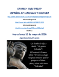 SPANISH III/IV PREAP ESPA&Ntilde;OL AP LENGUAJE Y CULTURA http