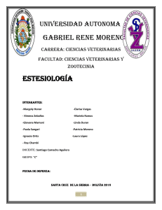 estesiologia 12345-2.. - Facultad de Ciencias Veterinarias