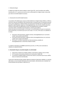 2.- Descripción de la enfermedad humana - bioinfo-btg11