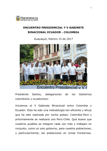 encuentro presidencial yv gabinete binacional ecuador
