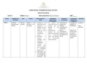 CURSO VIRTUAL &ldquo;CUIDANDO MI SALUD Y MI VIDA&rdquo; PLAN DE