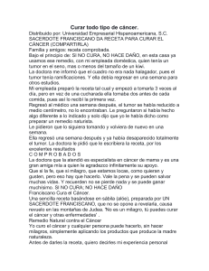 Curar todo tipo de cáncer. Distribuido por: Universidad Empresarial