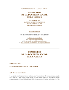 COMPENDIO DE LA DOCTRINA SOCIAL Presentaci  n y 60