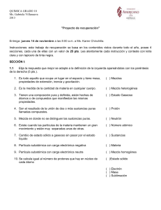 Proyecto de recuperación