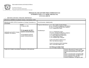 Programa de Estudios por Competencias