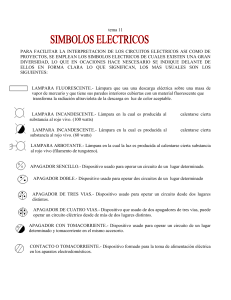 SIMBOLOS ELECTRICOS tema 11 PARA FACILITAR LA