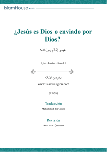 Jesús es Dios o enviado por Dios DOCX