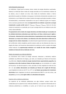 espectroscopia molecular y gases