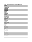 Parte I. Utilizando el material de apoyo, complete la siguiente tabla