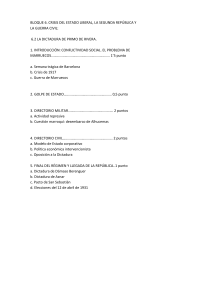 BLOQUE 6. CRISIS DEL ESTADO LIBERAL, LA SEGUNDA