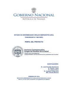 estudio de enfermedades virales emergentes (zika, chikungunya y