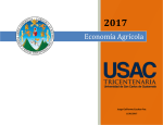 Economía Agrícola - Aula Virtual USAC