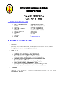 Lic. Victor Hugo Flores Benavides - Universidad Salesiana de Bolivia