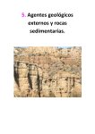 5. Agentes geológicos externos y rocas